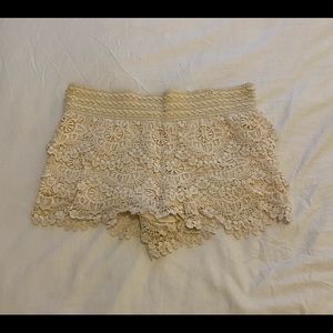 Lace Beach Shorts